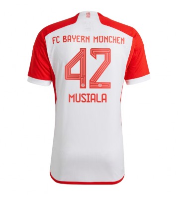 Bayern Munich Jamal Musiala #42 Primera Equipación 2023-24 Manga Corta